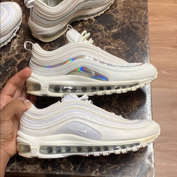 Nike Air Max 97 Triple White Sneaker Bundle - Picture 7 of 13
